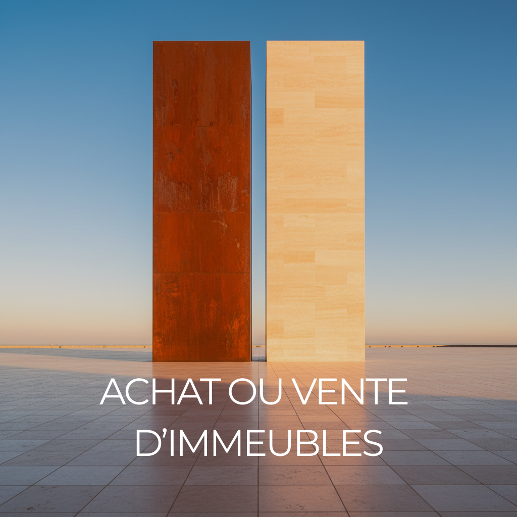 Achat ou vente d'immeubles en Espagne.